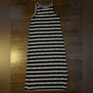 Loft Ribbed Midi Dress